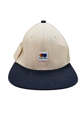 Brixton Alton Linen Cotton SnapBack Hat Cap Outdoors Hiking Minimalist